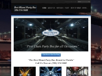 Best Miami Party Bus - Call (786) 574-3688 - Florida Rentals - Party B