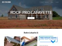 Roofers Lafayette LA | Roof Install, Replace, or Repair