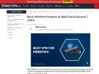 Best VPN For Firestick in USA [2024] [Fast   Secure Servers]