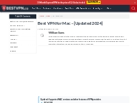 Best VPN For Mac 2024 - [Updated Detail Guide]