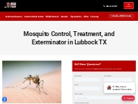 Mosquito Control in Lubbock TX | Mosquito Spray Service