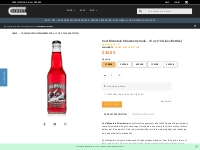 Cool Mountain Strawberry Soda - 12 oz (12 Glass Bottles)