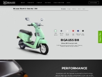 B8 Electric Scooter in India | BGauss