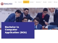 BCA Admission, Best BCA Colleges in Ghaziabad, Delhi NCR