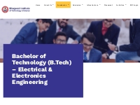 Best B Tech Colleges in Ghaziabad, Delhi NCR, Electrical Electronics E
