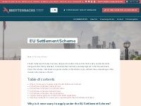 EU Settlement Scheme I All You Need to Know I Expert Advice