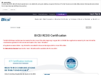   	BICSI Registered Communications Distribution Design (RCDD ) | BICSI
