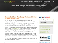Best Free Web   Graphic Design Tools