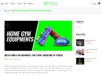 Home Gym Equipment |  BigFit