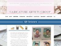 Gift Caricatures | Caricature Artists Group | Entertainment Company
