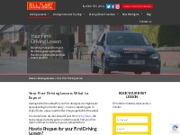 Your First Driving Lesson | Bill Plant Driving School