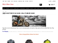 Men's Motorcycle Gear - Billy's Biker Gear