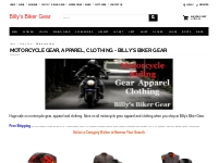 Motorcycle Gear, Apparel, Clothing - Billy's Biker Gear