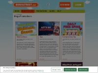 Bingo Promotions, Online Bingo Games on BingoStreet | Bingo Street