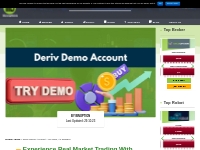 Deriv Demo Account: No Risk, All Reward - Binoption