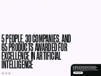 5 People, 30 Companies, and 65 Products Awarded for Excellence in Arti