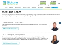 Meet the Team at Biotune Chiropractic