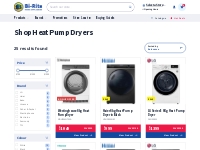 Heat Pump Dryers | Beko, Electrolux, Fisher   Paykel, LG | Bi-Rite