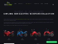 Best Electric Bikes and Scooters in India - Birla e-Bike