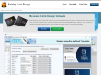 Business Cards Design software generates custom cards for business