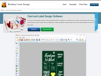 Card and Label Design Software design business labels stickers identit
