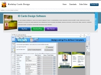 ID Cards Design Software generates school employee photo identificatio