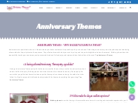 Anniversary Themes Decoration Party Planner in Delhi NCR, Faridabad,