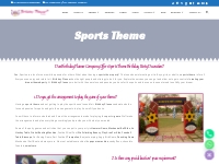 Sports Theme Party Ideas | Sports Themed Games   Activity In Delhi ncr