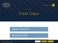 Term Dates - Bishop’s Stortford College