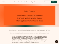 Zoho Creator | Bitssys - Authorized Zoho Partner