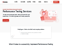 Performance Testing Services | Bitwise