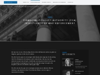 Financial Conduct Authority (FCA) Investigations and Enforcement - Biv