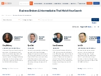Business Brokers & Intermediaries That Match Your Search