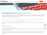 How Much Does Public Liability Insurance Cost | BizCover