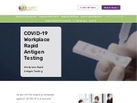 Workplace Rapid Antigen Testing Australia | Rapid Antigen Tests COVID
