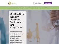 On-Site Bone Density Scans - BizHealth Consultants