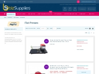 Flat Presses - Heat Presses - Equipments