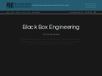 Manufacturing Analytics | Black Box Engineering | Logan