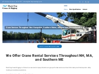 Crane Rental Service   NH, MA, Southern Maine