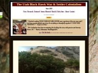 The Utah Black Hawk War & Settler Colonialism (1848 to 1870)
