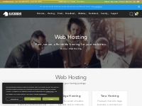Linux and Windows Website Hosting packages to suit every size   budget