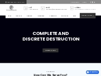  Paper Shredding + Product Destruction Company | Black Ops Destruction