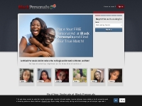 Black Personals | Find Black Men   Women to Date