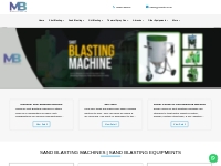 Sand Blasting Machine | Shot Blasting Machine | Grit Blasting Machine 