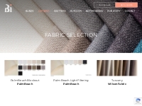 Fabric Selection - Blind Inspiration