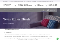 Twin Roller Blinds | Double Roller Blinds | Made to Measure