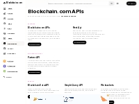Blockchain Developer APIs