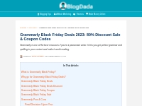 Grammarly Black Friday Deals 2023: 80% Discount Grab Yours!