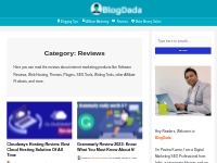 Reviews | BlogDada