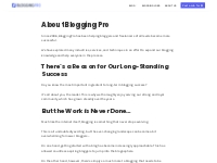 About Blogging Pro - BloggingPro